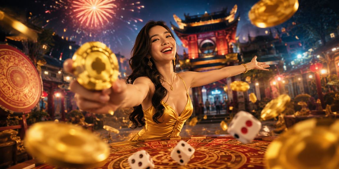 Không khí lễ hội tài xỉu tại Hà Nội với người chơi theo dõi kết quả và giải thưởng