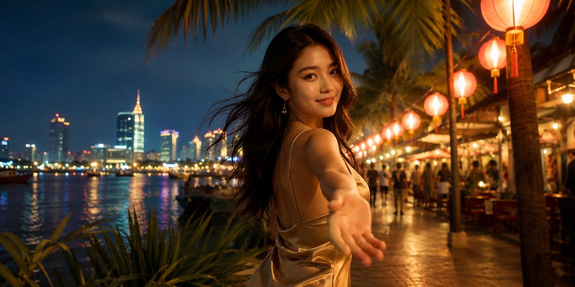 Không khí chợ đêm TP.HCM với người dùng tham gia chương trình thưởng và casino trực tuyến