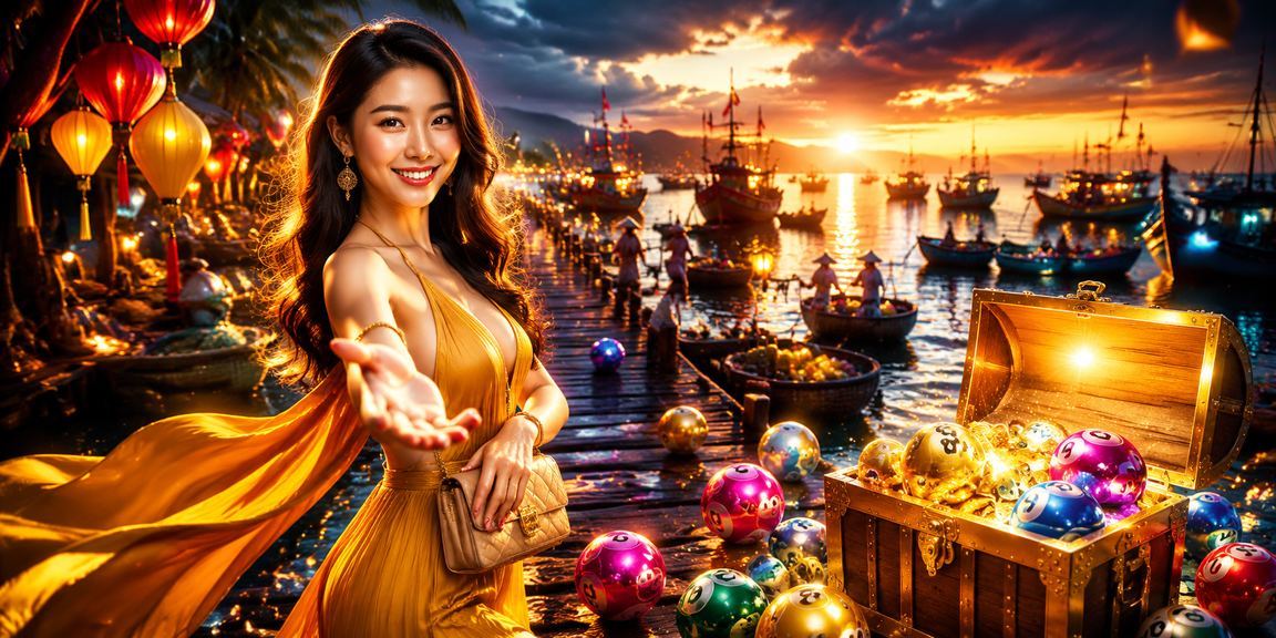 Người dùng tại bãi biển Mũi Né tham gia xổ số và trò chơi trực tuyến dưới nắng